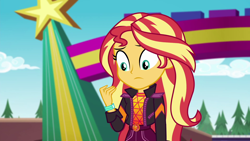 Size: 1920x1080 | Tagged: safe, screencap, sunset shimmer, better together, equestria girls, sunset's backstage pass!, solo