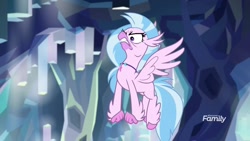 Size: 1920x1080 | Tagged: safe, screencap, silverstream, classical hippogriff, hippogriff, what lies beneath, angry, cute, diastreamies, fist, nightmare cave, silverrage, solo