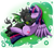 Size: 1714x1500 | Tagged: safe, artist:vavacung, derpibooru import, twilight sparkle, twilight sparkle (alicorn), oc, alicorn, changeling, pony, canon x oc, female, green changeling, kissing, mare, shipping