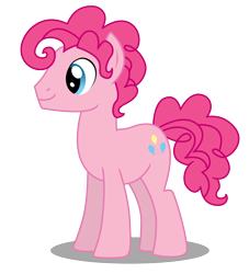 Size: 1000x1100 | Tagged: safe, artist:dragonchaser123, bubble berry, pinkie pie, earth pony, pony, rule 63, simple background, solo, transparent background, vector