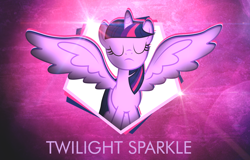 Size: 2500x1600 | Tagged: safe, artist:sirius-sdz, artist:sprakle, derpibooru import, twilight sparkle, twilight sparkle (alicorn), alicorn, pony, female, mare, solo, vector, wallpaper