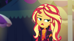 Size: 1920x1080 | Tagged: safe, screencap, sunset shimmer, better together, equestria girls, sunset's backstage pass!, music festival outfit, solo