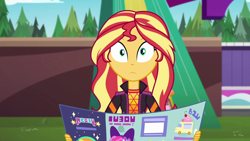 Size: 1920x1080 | Tagged: safe, screencap, sunset shimmer, better together, equestria girls, sunset's backstage pass!, music festival outfit, solo