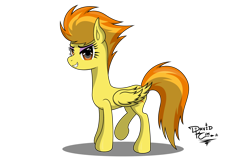 Size: 3400x2200 | Tagged: safe, artist:mcflurrylazermuffin, derpibooru import, spitfire, simple background, solo, transparent background