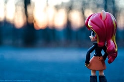 Size: 1024x680 | Tagged: safe, artist:artofmagicpoland, sunset shimmer, equestria girls, photo, solo, sunset