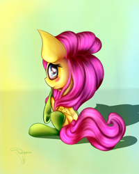 Size: 2000x2500 | Tagged: safe, artist:ferasor, fluttershy, pegasus, pony, clothes, socks, solo