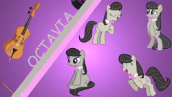 Size: 1920x1080 | Tagged: safe, derpibooru import, octavia melody, earth pony, pony, female, gray coat, mare, wallpaper