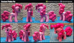 Size: 2980x1762 | Tagged: safe, artist:eljoeydesigns, pinkie pie, brushable, custom, irl, photo, toy