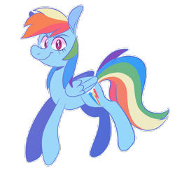 Size: 1000x1000 | Tagged: safe, artist:loopdalamb, derpibooru import, rainbow dash, pegasus, pony, solo