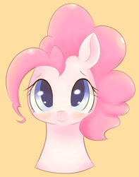 Size: 1276x1616 | Tagged: safe, artist:91o42, pinkie pie, earth pony, pony, cute, diapinkes, looking at you, simple background, solo