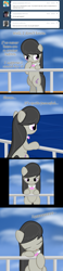 Size: 700x2992 | Tagged: safe, artist:erthilo, octavia melody, earth pony, pony, ask, ask octavia, bipedal, boat, comic, female, mare, ocean, sleeping, solo, tumblr, vocational death cruise