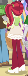 Size: 175x467 | Tagged: safe, screencap, princess celestia, principal celestia, rose heart, equestria girls, equestria girls (movie), background human, cropped