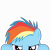 Size: 10000x10000 | Tagged: safe, artist:mrkat7214, derpibooru import, part of a set, rainbow dash, pegasus, pony, absurd resolution, cute, dashabetes, female, filly, filly rainbow dash, glare, looking at you, messy mane, peekaboo, peeking, simple background, solo, soon, transparent background, underhoof, younger