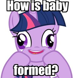 Size: 862x926 | Tagged: safe, derpibooru import, twilight sparkle, baby, derp, dwight spergle, faic, how is babby formed, i dont even, simple background, solo, text, transparent background, twologht sporkle, wat