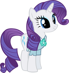 Size: 4549x4834 | Tagged: safe, artist:ironm17, mistmane, rarity, pony, unicorn, absurd resolution, clothes, cute, female, mare, raribetes, simple background, smiling, solo, transparent background, vector