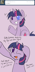Size: 646x1300 | Tagged: safe, artist:lustrous-dreams, derpibooru import, twilight sparkle, ask, ask filly twilight, comic, filly, solo, tumblr, younger