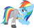 Size: 3000x2474 | Tagged: safe, artist:strawbellycake, derpibooru import, rainbow dash, pegasus, pony, clothes, face down ass up, female, lidded eyes, mare, open mouth, plot, sexy, simple background, smiling, solo, stupid sexy rainbow dash, transparent background, vector