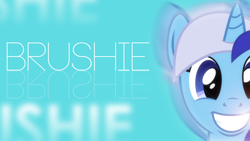 Size: 1920x1080 | Tagged: safe, artist:x3demonomega, derpibooru import, minuette, brushie, lens flare, looking at you, smiling, vector, wallpaper