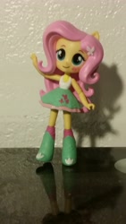 Size: 2988x5312 | Tagged: safe, fluttershy, equestria girls, clothes, cute, doll, equestria girls minis, figurine, shyabetes, skirt, solo, tanktop, toy