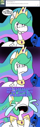 Size: 576x1822 | Tagged: safe, artist:pembroke, princess celestia, princess luna, alicorn, pony, ask, crying, dialogue, eyes closed, open mouth, stickluna, sweat, sweatdrop, thiklestia, tumblr, wavy mouth