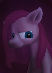 Size: 826x1169 | Tagged: safe, artist:darkhestur, pinkie pie, earth pony, pony, female, pinkamena diane pie, sad, solo