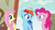 Size: 1920x1080 | Tagged: safe, derpibooru import, screencap, fluttershy, pinkie pie, rainbow dash, earth pony, pegasus, pony, common ground, smiling