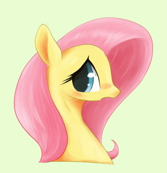 Size: 1599x1657 | Tagged: safe, artist:91o42, fluttershy, pegasus, pony, female, mare, simple background, solo