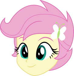 Size: 1171x1200 | Tagged: safe, fluttershy, scootaloo, equestria girls, alternate hairstyle, head only, simple background, solo, transparent background, vector