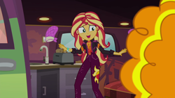 Size: 1920x1080 | Tagged: safe, screencap, adagio dazzle, sunset shimmer, better together, equestria girls, sunset's backstage pass!