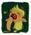 Size: 1784x2048 | Tagged: safe, artist:zaininn, applejack, earth pony, pony, apple, eating, solo