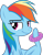 Size: 1080x1371 | Tagged: safe, artist:phucknuckl, derpibooru import, rainbow dash, pegasus, pony, the ending of the end, donut, faic, food, simple background, smiling, smirk, smug, smugdash, solo, transparent background, vector, wing hands, wings