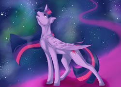 Size: 1400x1000 | Tagged: safe, artist:skylark333, derpibooru import, twilight sparkle, twilight sparkle (alicorn), alicorn, pony, female, mare, solo