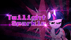 Size: 1920x1080 | Tagged: safe, artist:escadara, derpibooru import, twilight sparkle, angry, cutie mark, lens flare, magic, text, vector, wallpaper