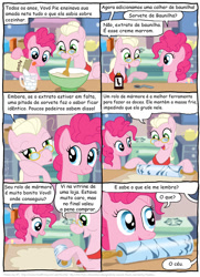 Size: 790x1094 | Tagged: safe, artist:kturtle, pinkie pie, earth pony, pony, comic:the story of granny pie, comic, granny pie, portuguese, translation