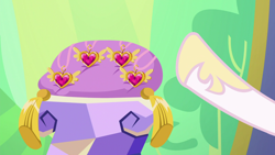 Size: 1920x1080 | Tagged: safe, screencap, princess celestia, alicorn, pony, celestial advice, equestrian pink heart of courage, female, hooves, mare, solo