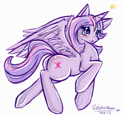 Size: 488x452 | Tagged: safe, artist:watergleam, derpibooru import, twilight sparkle, twilight sparkle (alicorn), alicorn, pony, female, mare, solo