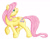 Size: 900x706 | Tagged: safe, artist:undefined-shadow, fluttershy, pegasus, pony, female, mare, pink mane, solo, yellow coat