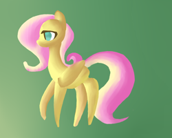 Size: 1024x819 | Tagged: safe, artist:annaiszoom, fluttershy, pegasus, pony, female, lineless, mare, solo