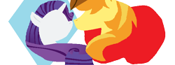 Size: 640x237 | Tagged: safe, artist:doroshll, braeburn, rarity, pony, unicorn, female, male, rariburn, shipping, straight