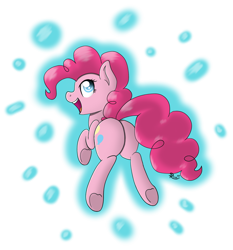 Size: 1652x1776 | Tagged: safe, artist:spirit-dude, pinkie pie, earth pony, pony, looking at you, looking back, plot, solo