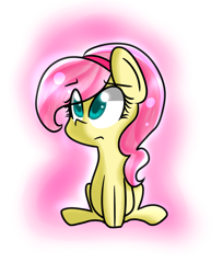 Size: 1308x1600 | Tagged: safe, artist:artypaints, fluttershy, pegasus, pony, female, mare, pink mane, solo, yellow coat