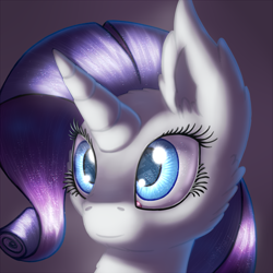 Size: 1575x1575 | Tagged: safe, artist:shad0w-galaxy, rarity, pony, unicorn, female, horn, mare, solo