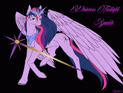 Size: 3300x2500 | Tagged: safe, artist:backlash91, derpibooru import, twilight sparkle, twilight sparkle (alicorn), alicorn, pony, female, mare, solo