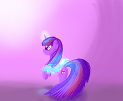 Size: 1280x1060 | Tagged: safe, artist:qweeli, derpibooru import, twilight sparkle, artificial wings, augmented, magic, magic wings, simple background, solo, wings