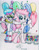 Size: 1257x1618 | Tagged: safe, artist:heromewtwo, pinkie pie, earth pony, pony, balloon, logo, ponyacci, television