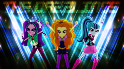 Size: 1920x1080 | Tagged: safe, artist:givralix, artist:mr-kennedy92, derpibooru import, adagio dazzle, aria blaze, sonata dusk, equestria girls, pose, the dazzlings, vector, wallpaper