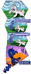 Size: 583x1368 | Tagged: safe, artist:sneshneeorfa, princess celestia, princess luna, twilight sparkle, alicorn, pony, comic, funny, reuploaded with permission, royal sisters, simple background, transparent background