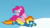 Size: 1920x1080 | Tagged: safe, derpibooru import, screencap, pinkie pie, spitfire, earth pony, pony, secrets and pies, clothes, flying, ponies riding ponies, uniform, wonderbolts uniform