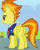 Size: 862x1078 | Tagged: safe, derpibooru import, screencap, spitfire, wonderbolts academy, cropped, plot, solo