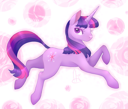 Size: 987x842 | Tagged: safe, artist:skippyrip, derpibooru import, twilight sparkle, pony, unicorn, female, mare, multicolored mane, purple coat, solo